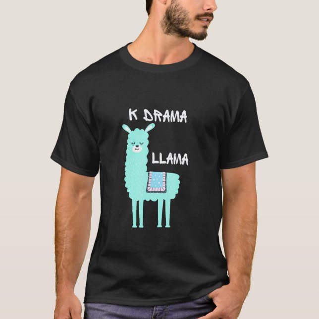K Drama Llama T-Shirt (Front)