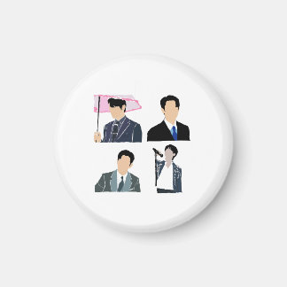 K-Drama Male Leads Magnet