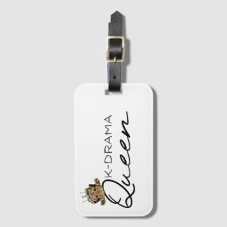 K-Drama Queen Luggage Tag