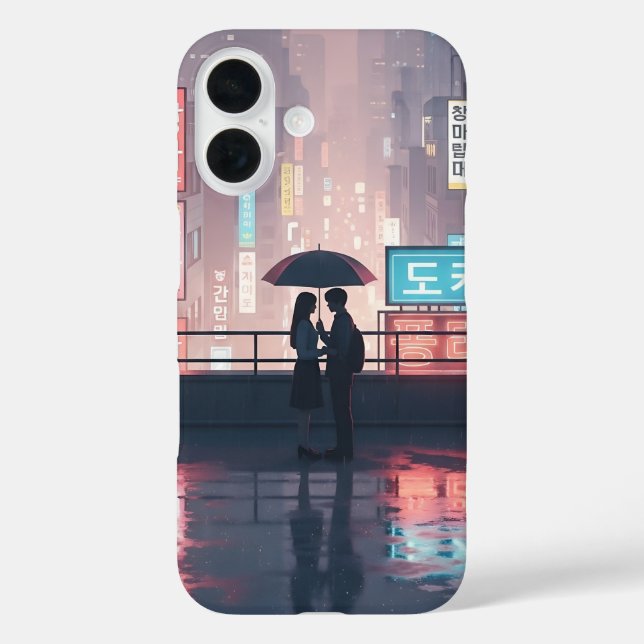 K-Drama Rooftop Romance Case-Mate iPhone Case (Back)