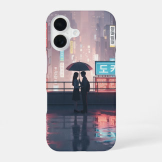 K-Drama Rooftop Romance iPhone 16 Case