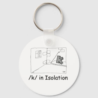 K In Isolation Key Ring