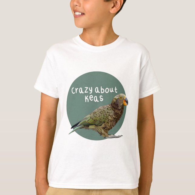 K is for Kea Keeper T-Shirt (Front)