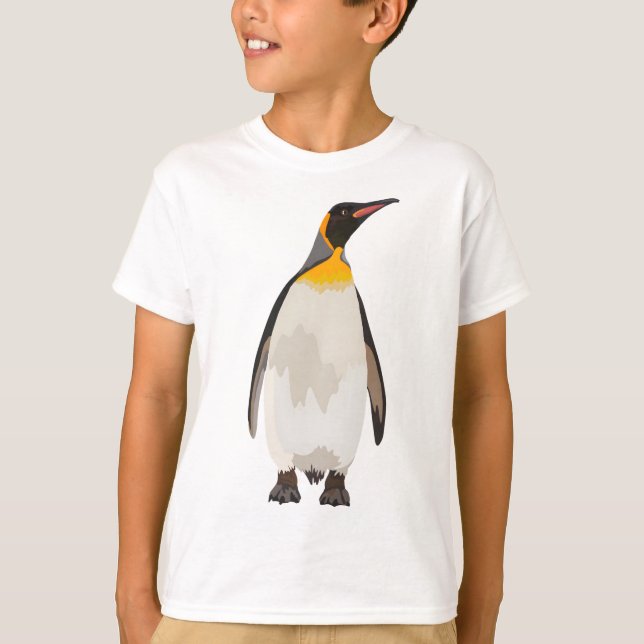 K is for King Penguin T-Shirt (Front)