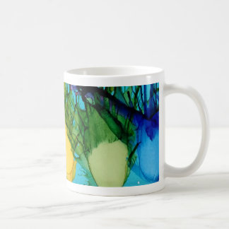 K is for Kiwi alphabet art mug