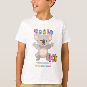 “K is for Koala” Alphabet Tee – Grow Every Day
