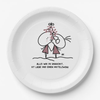 K&K Christmas Paper Plates