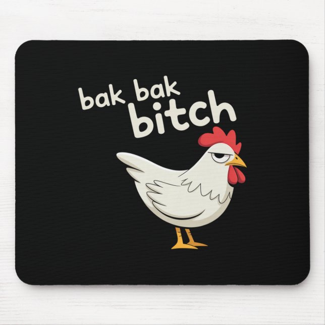 K K Typical Sound Chicken  Mouse Pad (Front)