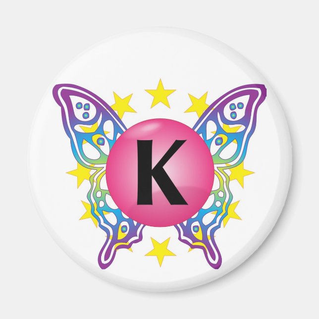 "K" logo magnet (Front)