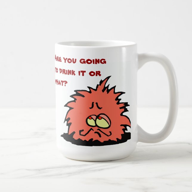 k - Monsieur Puff Mug (Right)