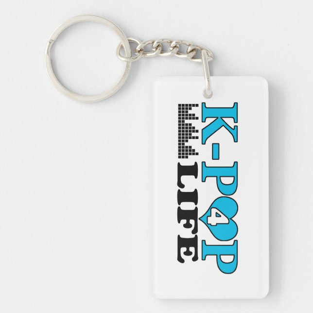 K-POP 4 LIFE KEY RING (Front)