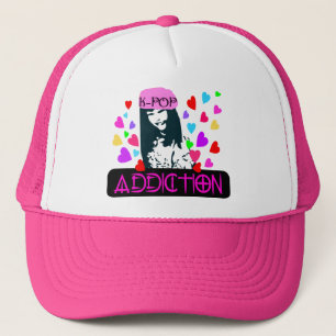 ╚»♪♥K-POP Addiction-Splediferous Trcuker Ha Trucker Hat