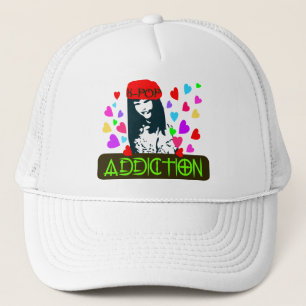 ╚»♪♥K-POP Addiction-Splediferous Trcuker Ha Trucker Hat