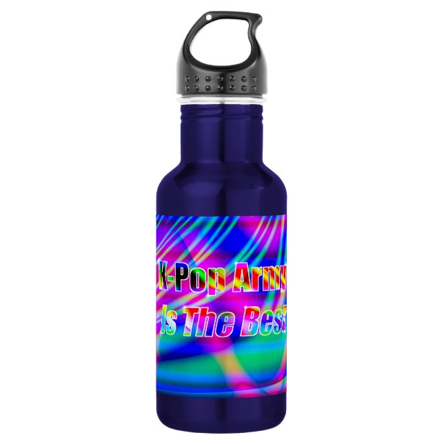 K-Pop Art 532 Ml Water Bottle (Front)