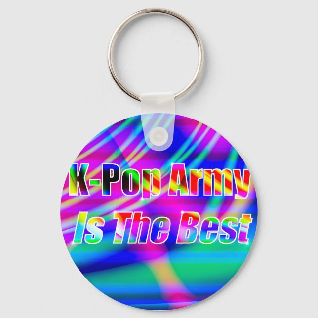 K-Pop Art Key Ring (Front)