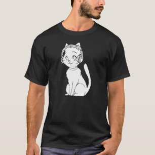 K Pop Cat Korean Music K Pop T-Shirt