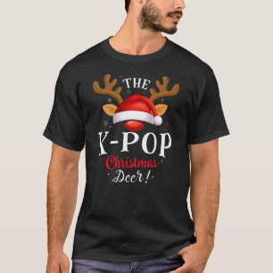 K-pop Christmas Deer PJS Xmas Family Matching T-Shirt