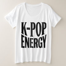 K-POP Energy Bold Statement Tee