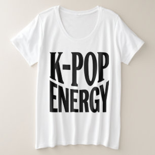 K-POP Energy Bold Statement Tee