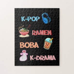 K-Pop Fashion for Fans of korean K-Drama & K-Pop Jigsaw Puzzle