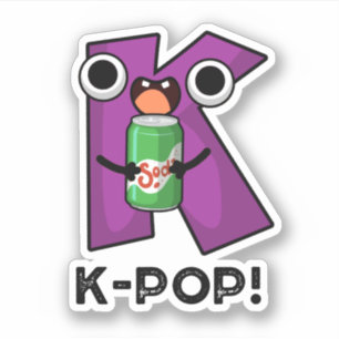 K-Pop Funny Music Soda Pop Pun