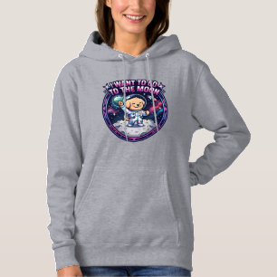 K-Pop I Want To Go To The Moon Stray Puppy Hoodie