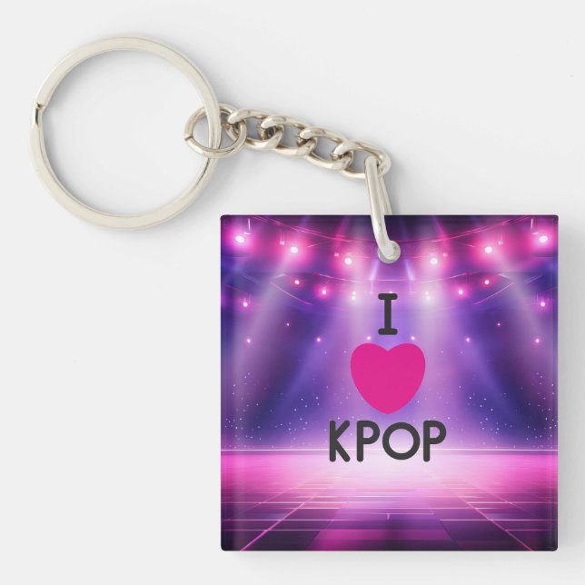 K-pop Key Ring (Front)