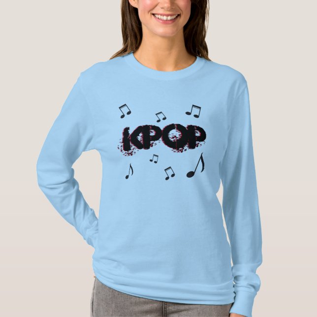 K-Pop kpop Korean Music T-Shirt (Front)