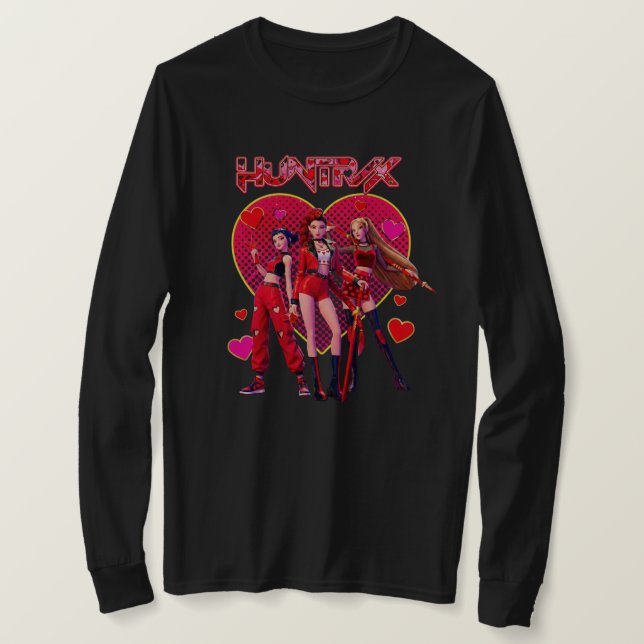 K-pop long sleeve shirt  (Design Front)