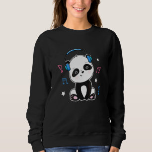 K Pop Panda Teens Panda Kpop Quote Panda Bear K Po Sweatshirt