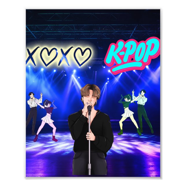 K-Pop Photo Print (Front)