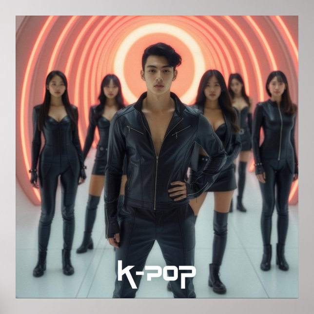 K-POP - SEOUL - ASIA POSTER (Front)