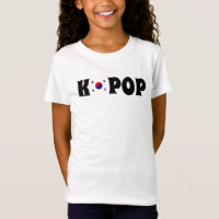 K-POP Shirt with S. Korean Flag