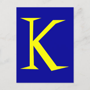 K POSTCARD