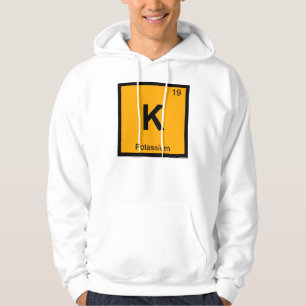 K - Potassium Chemistry Periodic Table Symbol Hoodie
