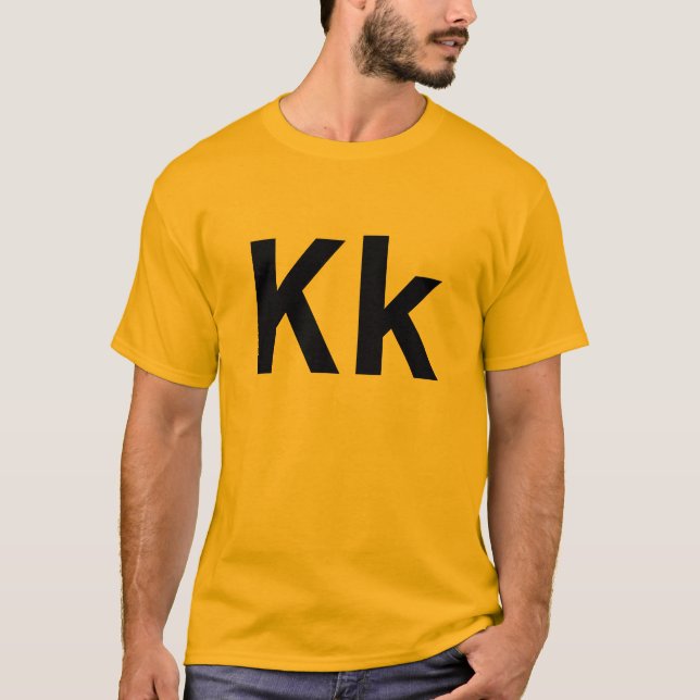 K t-shirt (Front)