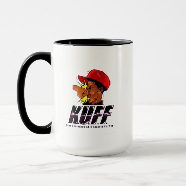 K.U.F.F ENTERTAINMENT BEER OR COFFEE MUG (Left)