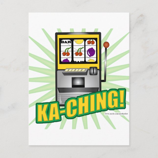 Ka-Ching Big Money! Postcard (Front)