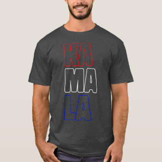 KA MA LA Kamala Red White Blue TShirt