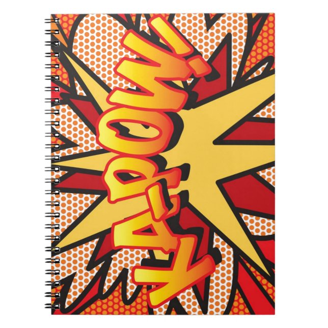 KA-POW Fun Retro Comic Book Pop Art (Front)