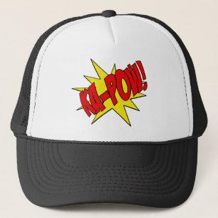 ka-pow trucker hat