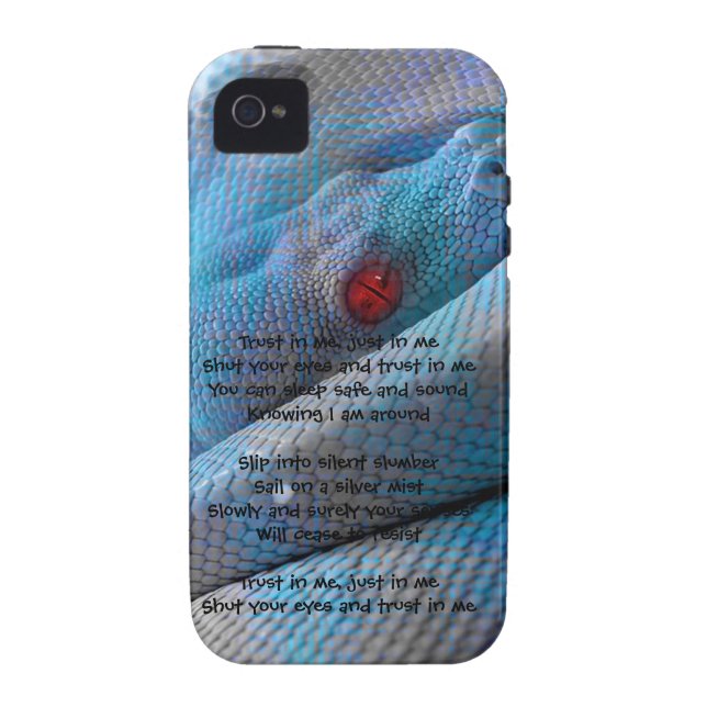 Kaa - Serpent - Trust in me Case-Mate iPhone Case (Back)