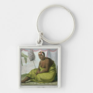 Ka'ahumanu, Queen of the Sandwich Islands Key Ring