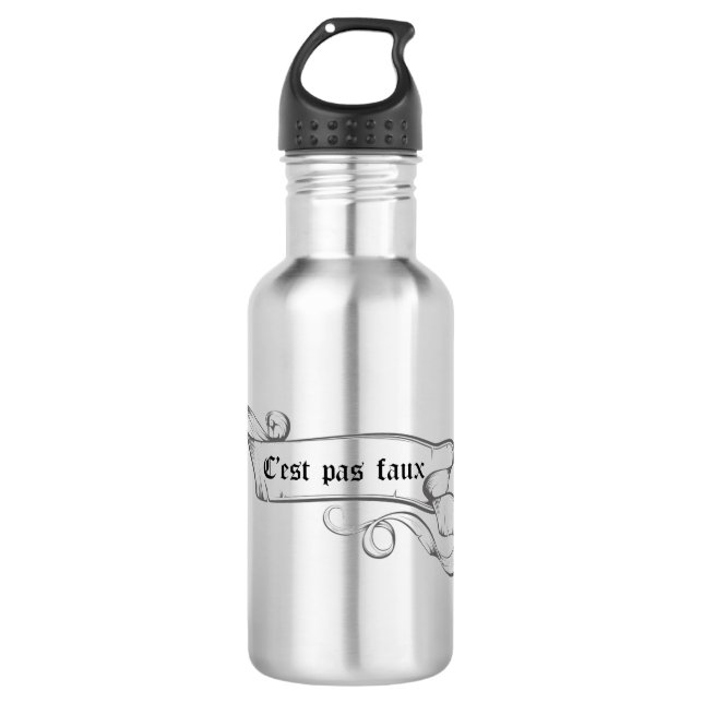 Kaamelott is not wrong 710 ml water bottle (Front)