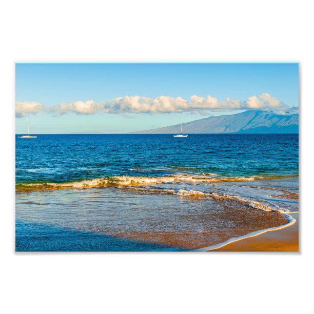 Kaanapali Beach Photo Print (Front)