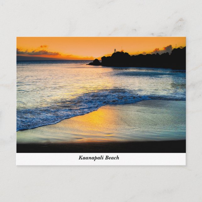 Kaanapali Beach Postcard (Front)