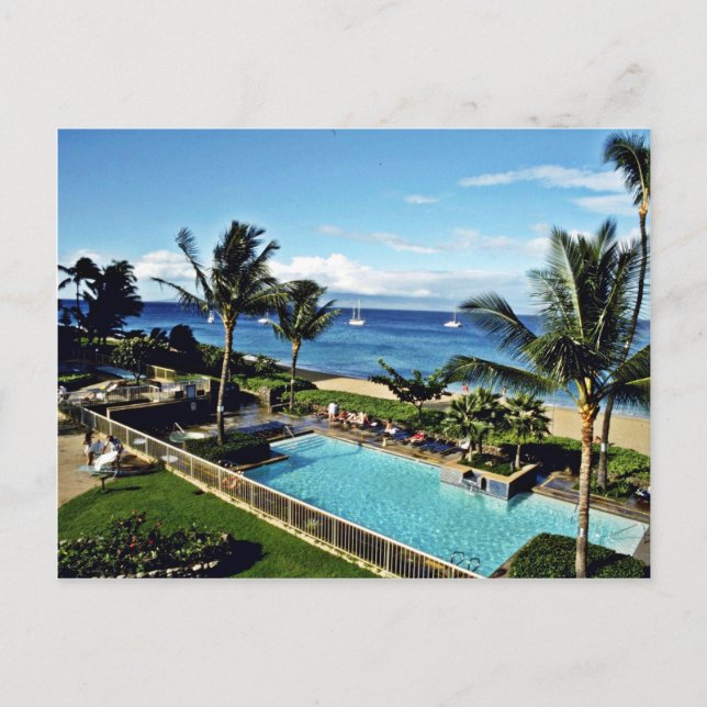 Kaanapali Resorts - Maui Postcard (Front)
