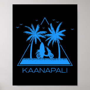 Kaanapali Shirt Kaanapali Beach Maui Hawaii Vacati Poster