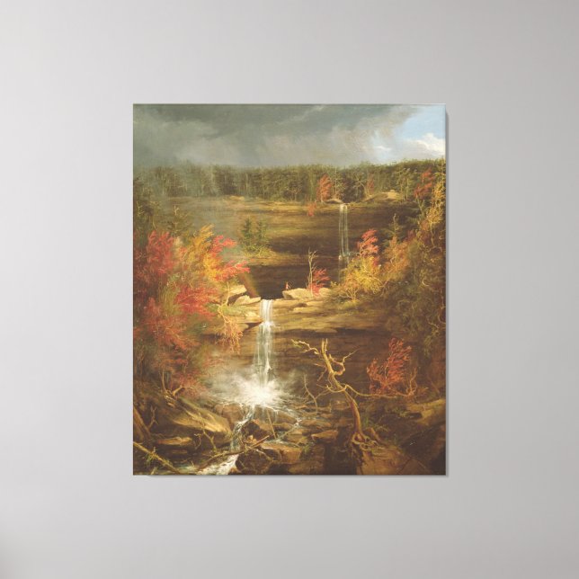 Kaaterskill Falls Canvas Print (Front)