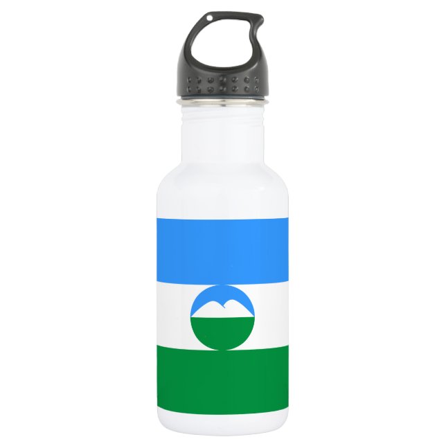 Kabardino Balkaria Flag 532 Ml Water Bottle (Front)